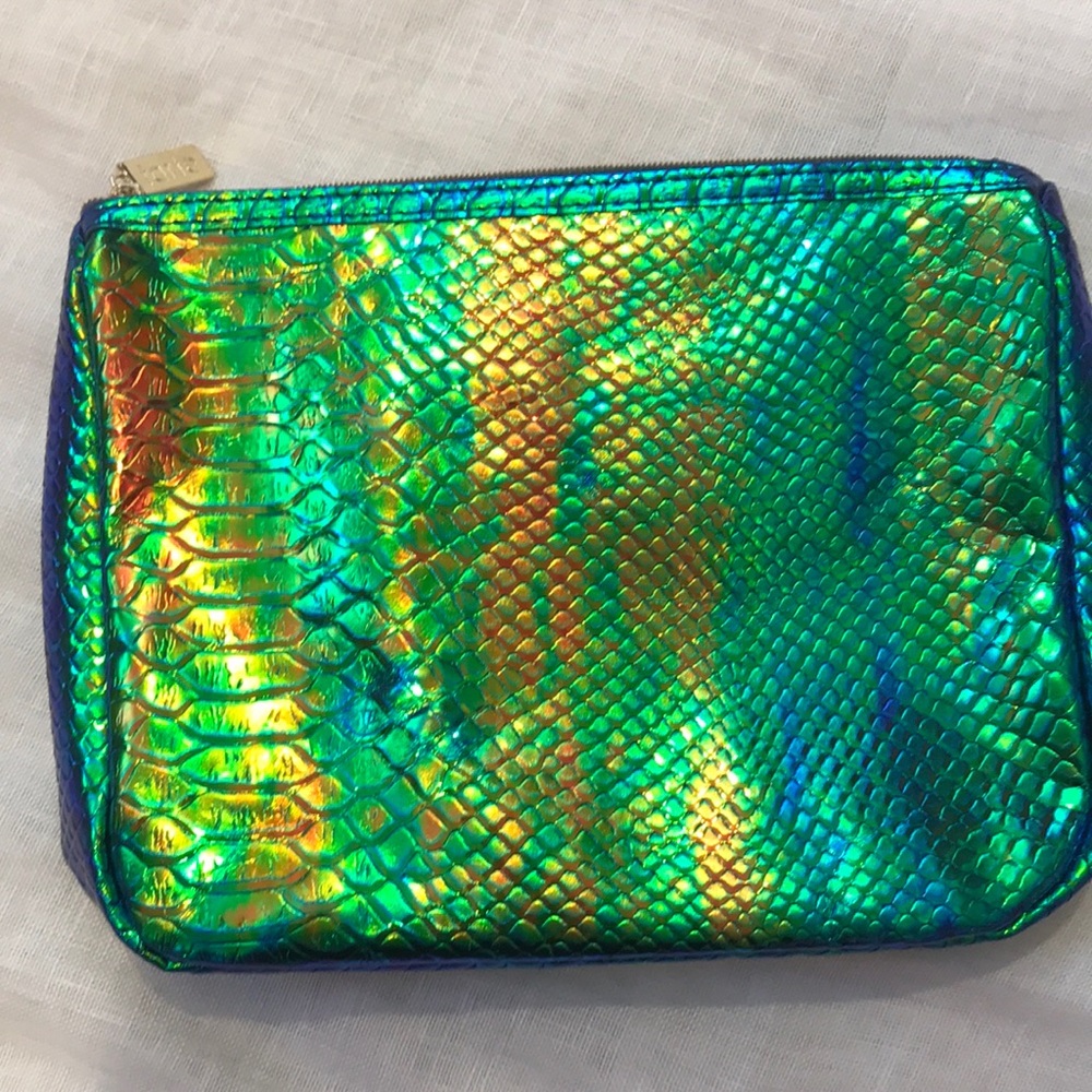 🧜‍♀️ TARTE SPARKLY MERMAID COSMETIC CASE NWT🧜‍♀️